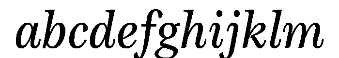 CenturySupraAItalic FONT