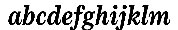 CenturySupraBBoldItalic FONT