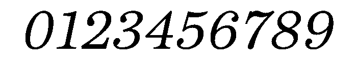 CenturySupraBItalic Font OTHER CHARS