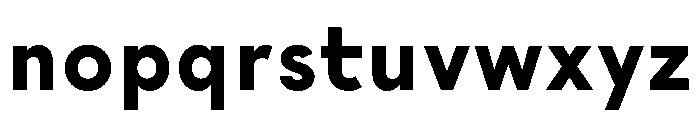 Certeauproweb Bold Font LOWERCASE