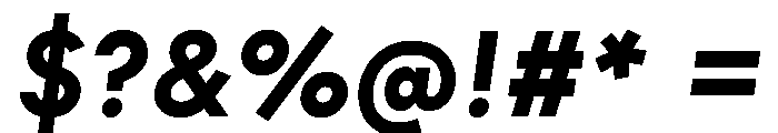 Certeauproweb Boldoblique Font OTHER CHARS