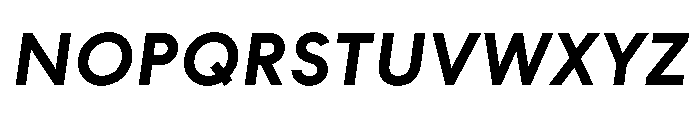 Certeauproweb Boldoblique Font UPPERCASE