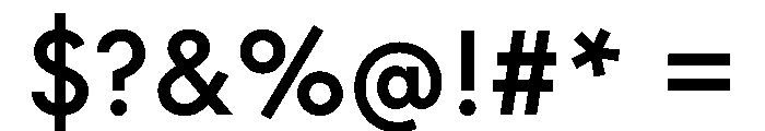 Certeauproweb Medium Font OTHER CHARS