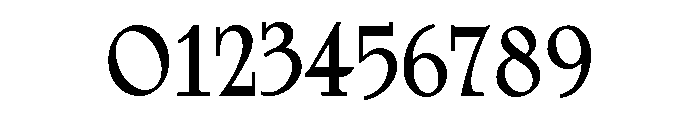 Celtic Bold Font OTHER CHARS