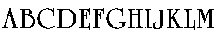 Celtic Bold Font UPPERCASE