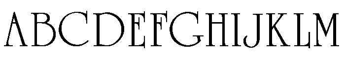 Celtic Regular Font UPPERCASE