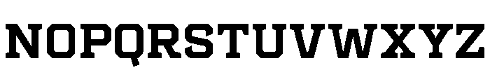 Centrifuge Bold Font UPPERCASE