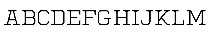 Centrifuge Light Font UPPERCASE