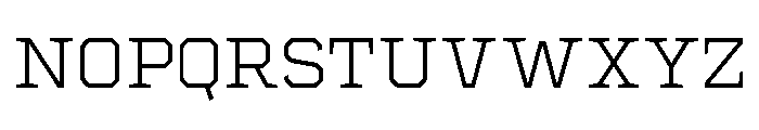 Centrifuge Light Font UPPERCASE