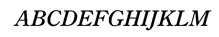Century New Style Light Italic Small Caps FONT