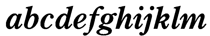 Century New Style Medium Italic FONT