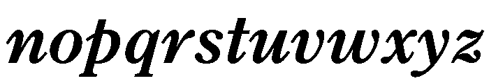 Century New Style Medium Italic Font LOWERCASE