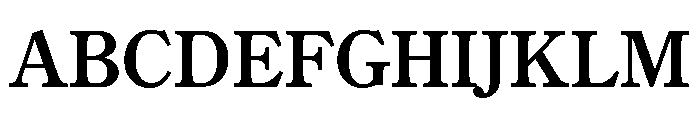 Century New Style Medium Font UPPERCASE