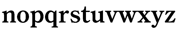 Century New Style Medium Font LOWERCASE