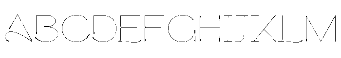 Cerulya Demi Bold Font UPPERCASE