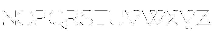 Cerulya Demi Bold Font UPPERCASE