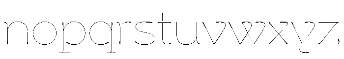 Cerulya Demi Bold Font LOWERCASE