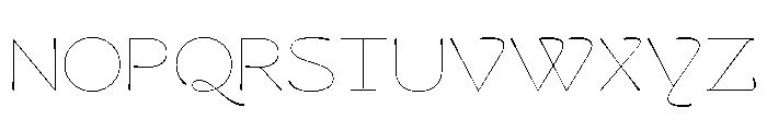 Cerulya Heavy Font UPPERCASE