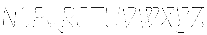 Cerulya Light Italic Font UPPERCASE