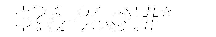 Cerulya Light Font OTHER CHARS