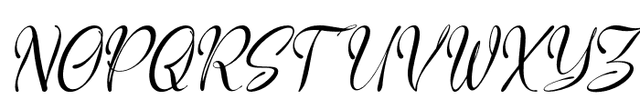 06082025 RD Script Italic Font UPPERCASE