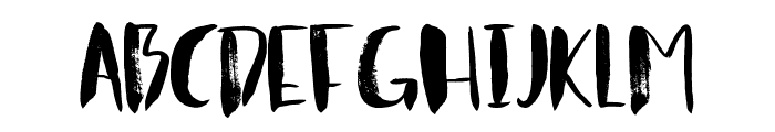 1 ink grunge font Font UPPERCASE