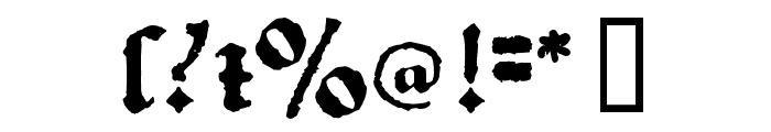 1492QuadrataBold Font OTHER CHARS