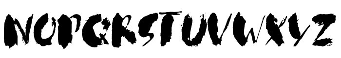 15 grunge set 14 Font LOWERCASE