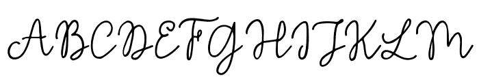 189Signature Font UPPERCASE
