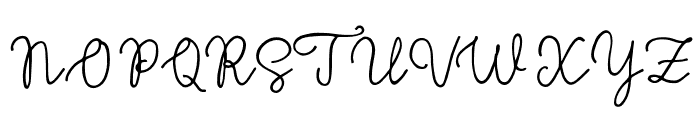 189Signature Font UPPERCASE