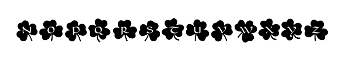 212 Saint Paddy Dings Font UPPERCASE