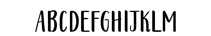 212 Warmheart Serif Font UPPERCASE
