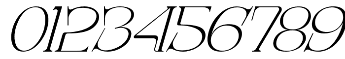 452B Sparked Light Italic Font OTHER CHARS