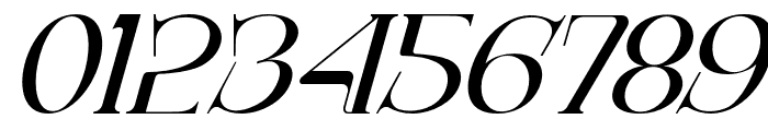 452B Sparked Regular Italic Font OTHER CHARS