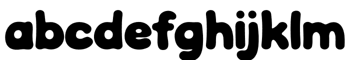 80s Era Groovy Font LOWERCASE