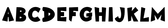 A BIGBOY Font UPPERCASE