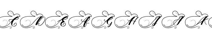 A Pair of Mice Font UPPERCASE