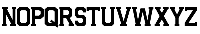 AB COLLEGE VARSITY Font LOWERCASE