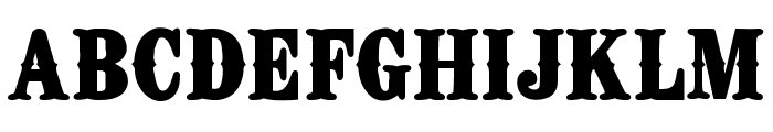 AB Rodeo Bold Font UPPERCASE