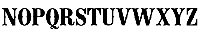 AB Rodeo Font UPPERCASE