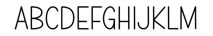 ABC Alphabet Solid Font UPPERCASE