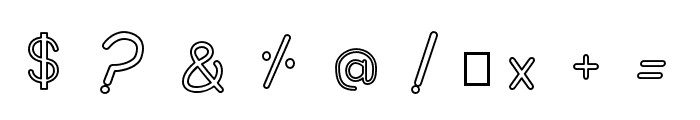 ABCD_Cursive_Dotted_Arrows_Sp Font OTHER CHARS