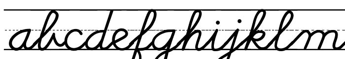 ABCD_Cursive_Lined2 Font LOWERCASE