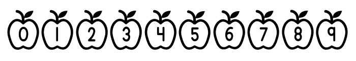 ABCD_Ref_Apple_Shape1 Font OTHER CHARS