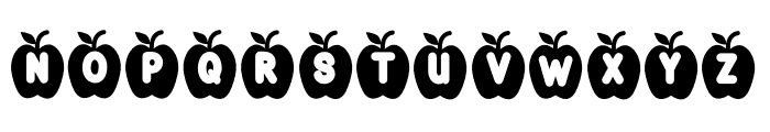 ABCD_Ref_Apple_Shape2 Font UPPERCASE
