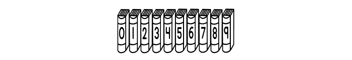 ABCD_Ref_Book_Spine2 Font OTHER CHARS