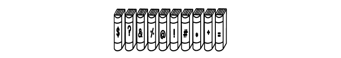 ABCD_Ref_Book_Spine2 Font OTHER CHARS