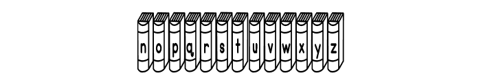 ABCD_Ref_Book_Spine2 Font LOWERCASE