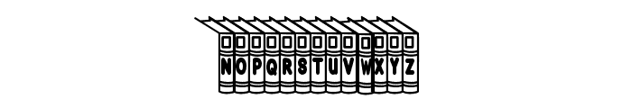 ABCD_Ref_Book_Spine3 Font UPPERCASE