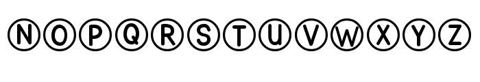 ABCD_Ref_Circles2 Font UPPERCASE